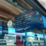 Ein Tag im Zug, Bern ab um 9 Uhr