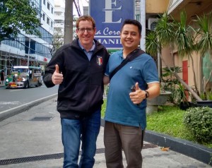 Meeting mit Freelancer Michael in Manila