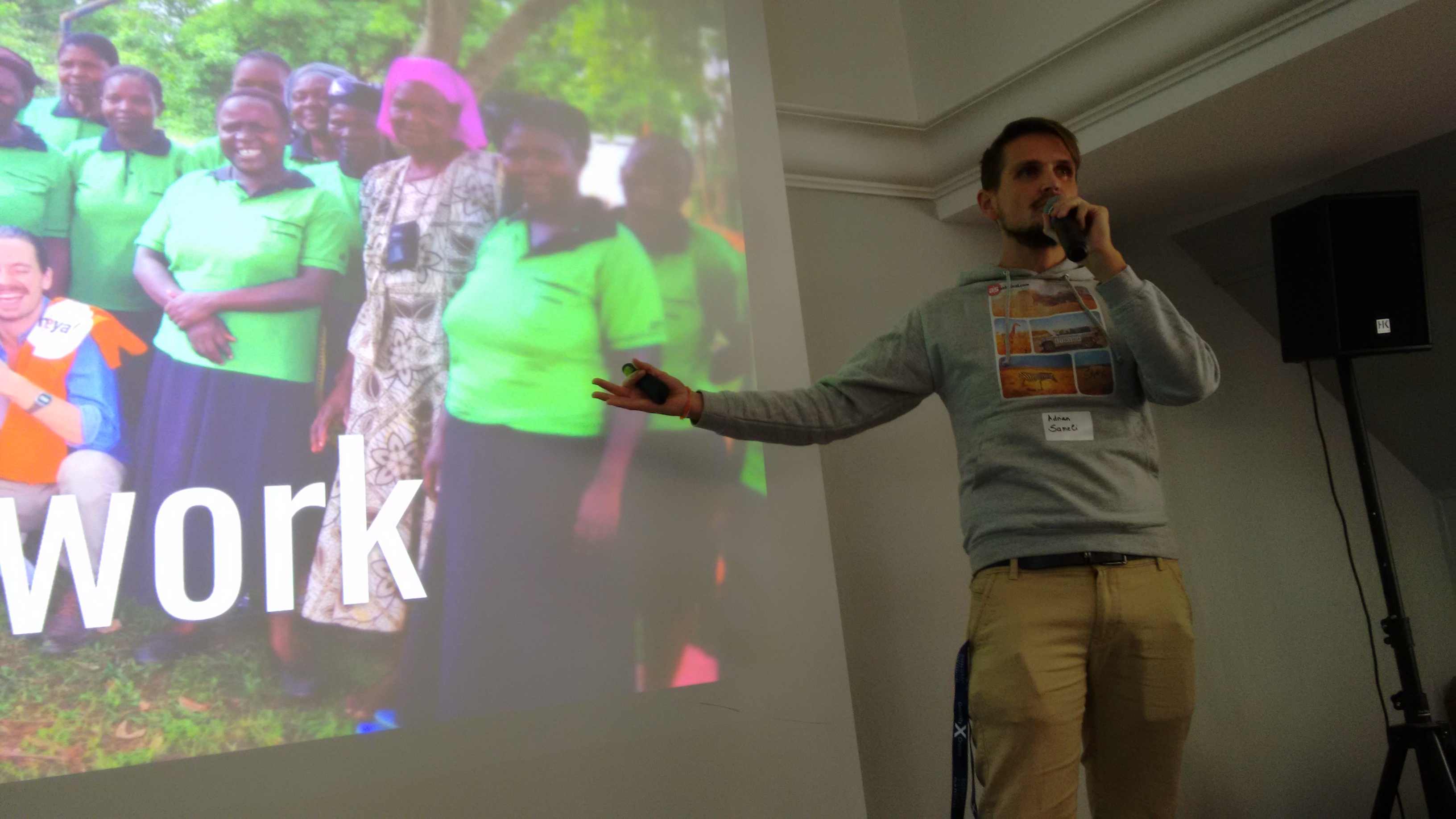 Speaker Adrian Sameli